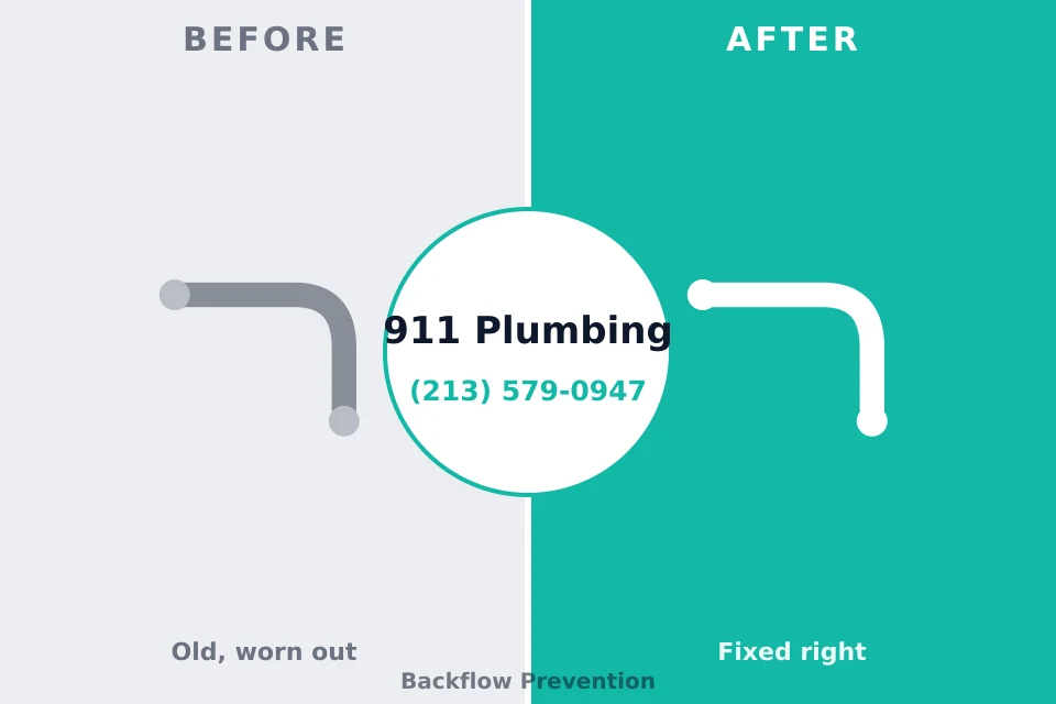 Before and after: plumbing company Mi Ranchito Estate, TX